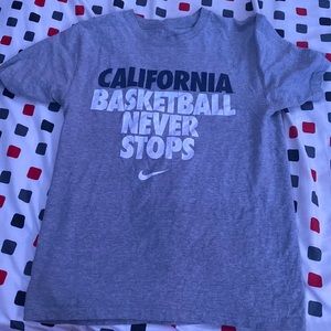 California Nike basketball tshirt